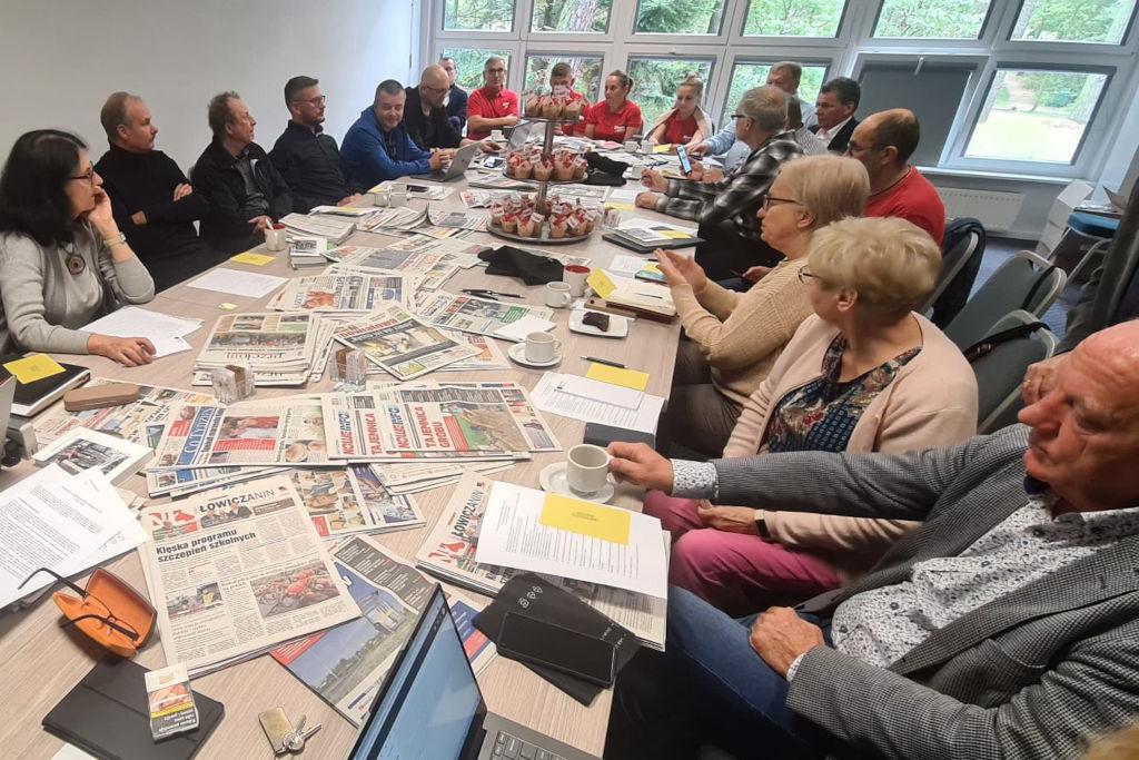 Nad morzem o wolności mediów