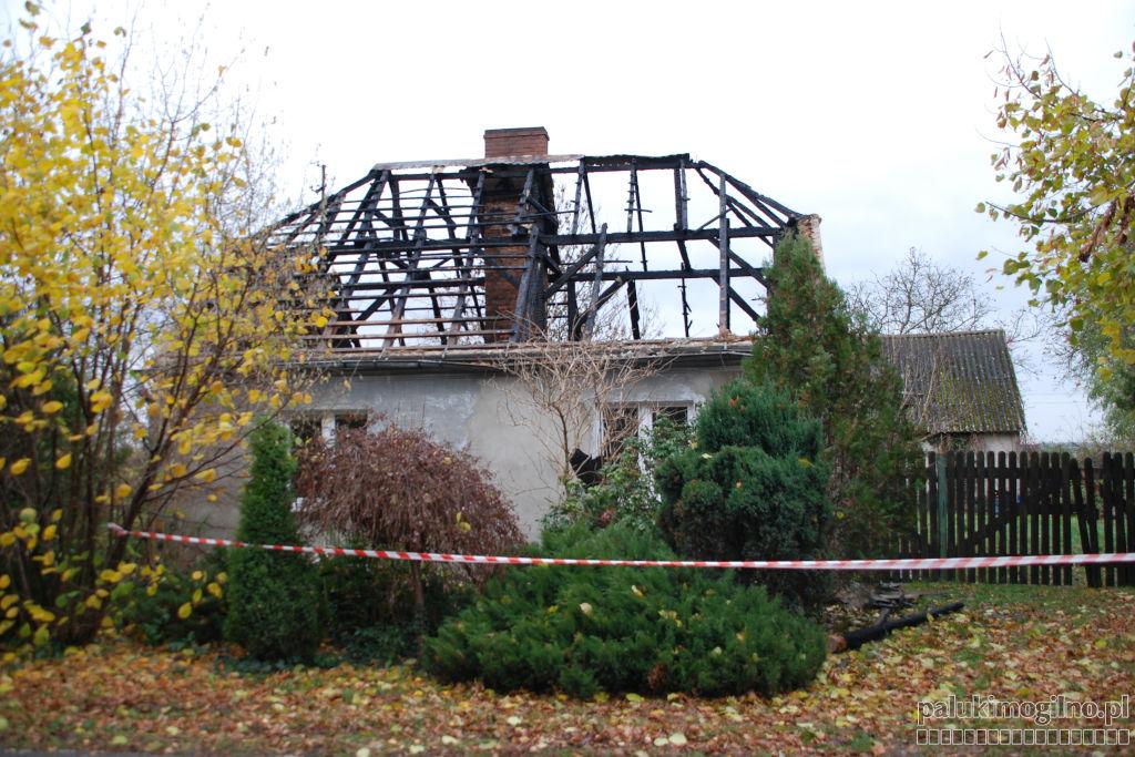 Ostrowo: pożar domu