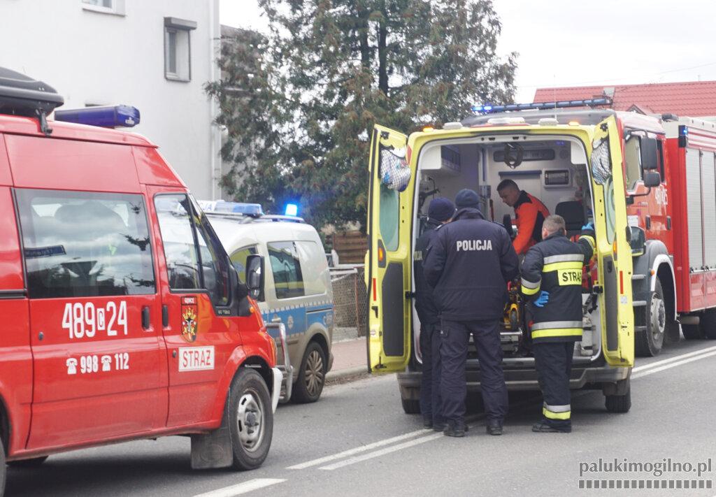 Zasłabnięcie w Mogilnie na ul. 11 listopada