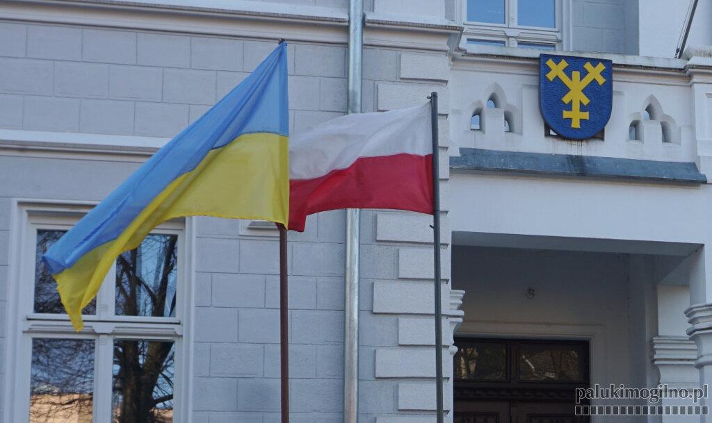 W poniedziałek w Mogilnie antywojenny wiec. Manifestacja poparcia dla walczącej Ukrainy