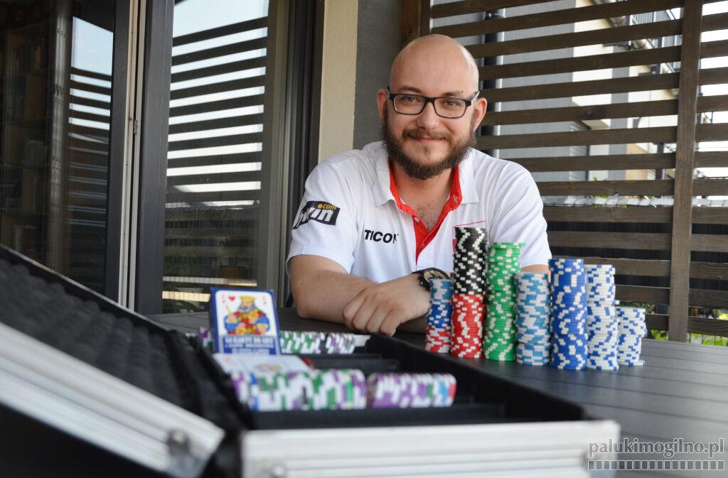 Radzym Jankiewicz o pasji do pokera sportowego. Turniej w Mogilnie, jeszcze w tym roku (zdjęcia)