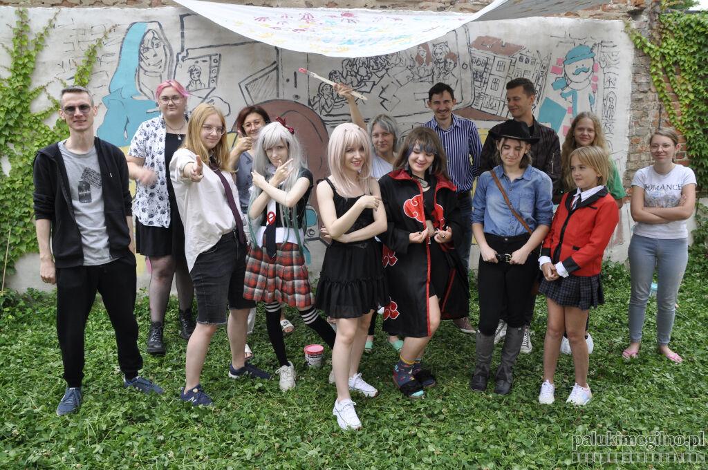 Zakończyli projekt RoManga, czyli manga po romańsku. Poznali legendy, kulturę Japonii oraz historię mangi. Powstał też okolicznościowy mural (wideo + zdjęcia)