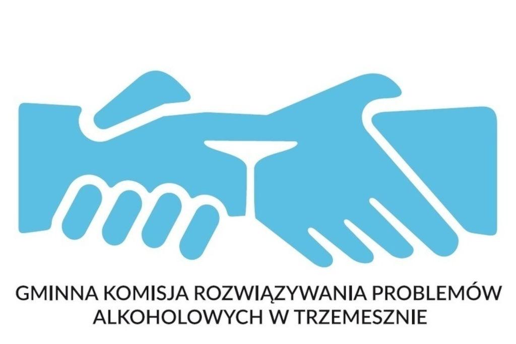 Wyciągana pomocna dłoń w logo GKRPA w Trzemesznie. Konkurs rozstrzygnięty