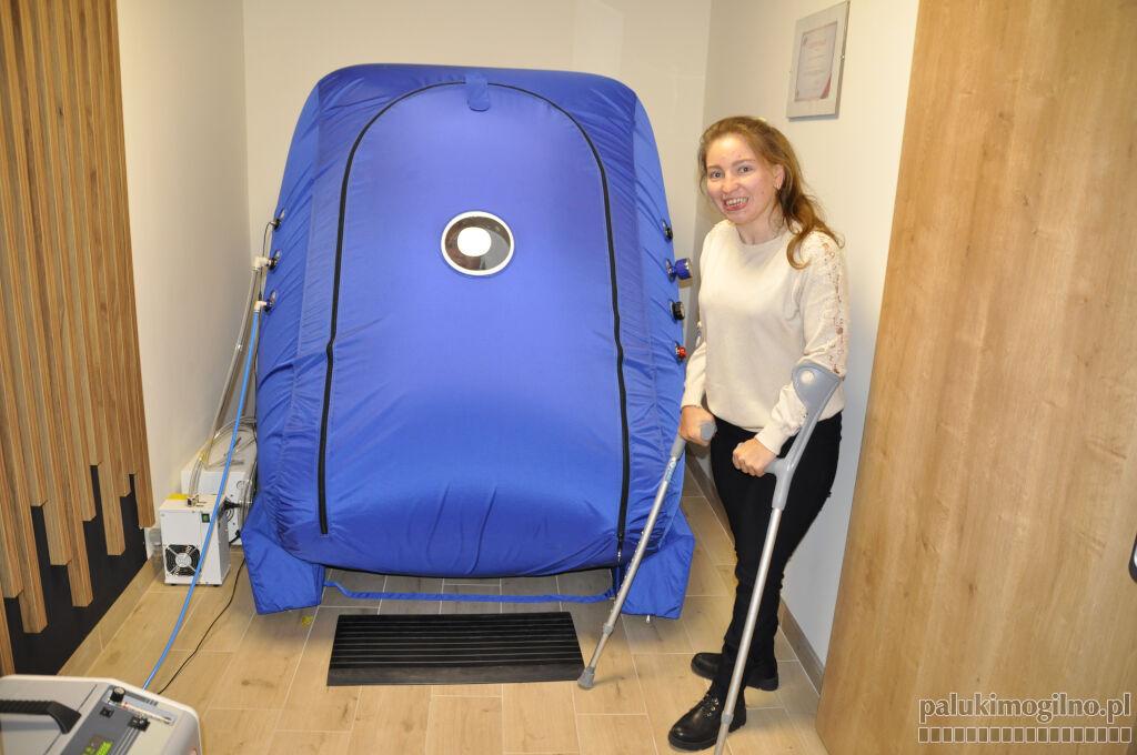 Komora hiperbaryczna w ZAZ. Jest gabinet i nowe miejsce pracy.