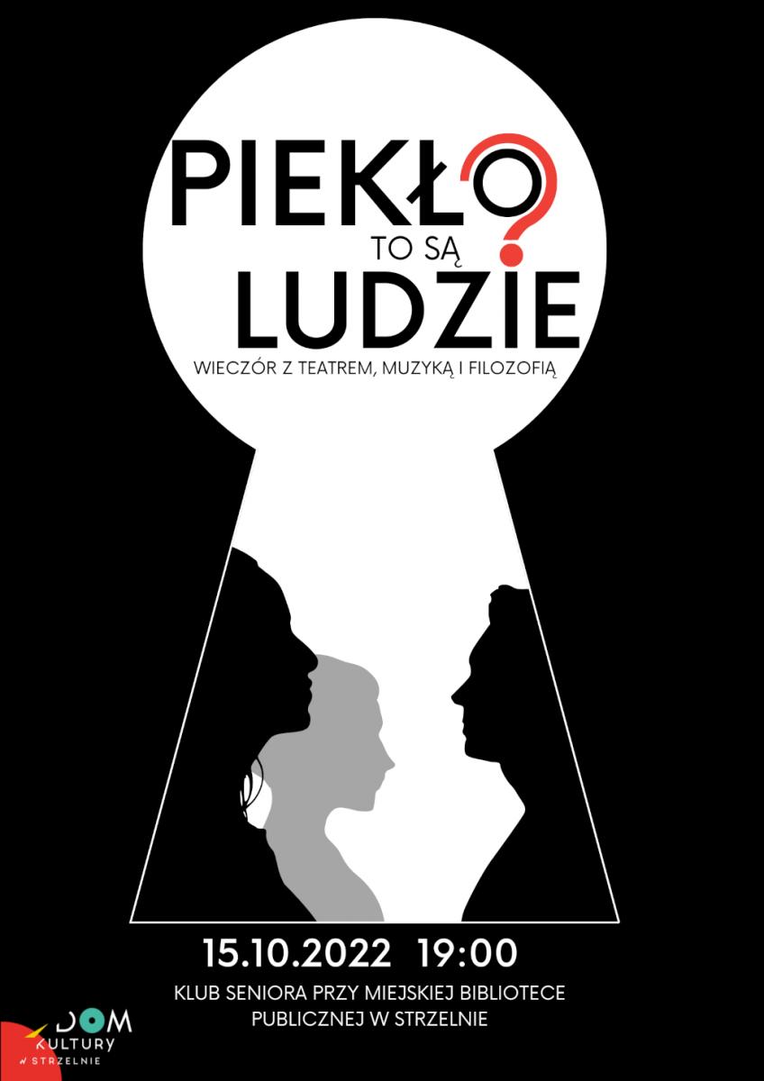 Teatralny wieczór z muzyką i filozofią w Strzelnie, a na koniec dyskusja z publicznością