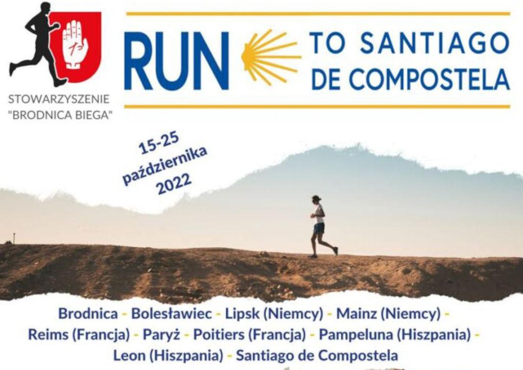 15 października z Brodnicy startuje sztafeta Run to Santiago de Compostela. W Strzelnie z uczestnikami sztafety spotka się burmistrz Dariusz Chudziński