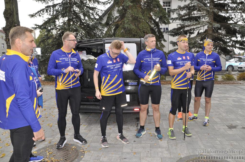 Sztafeta Run to Santiago de Compostela przebiegła przez Strzelno