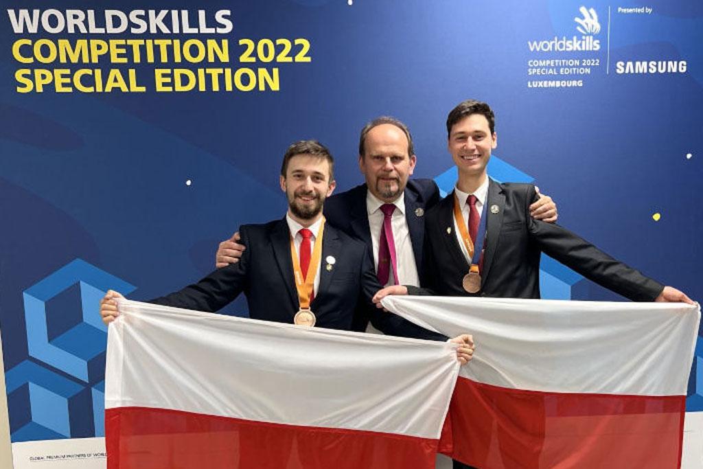 Udany debiut. Mogilnianin Szymon Szafranek z brązowym medalem WorldSkills