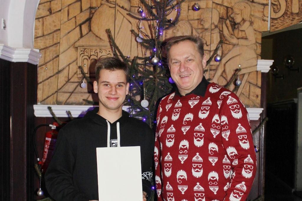 Tobiasz Piotrowicz otrzymał stypendium premiera