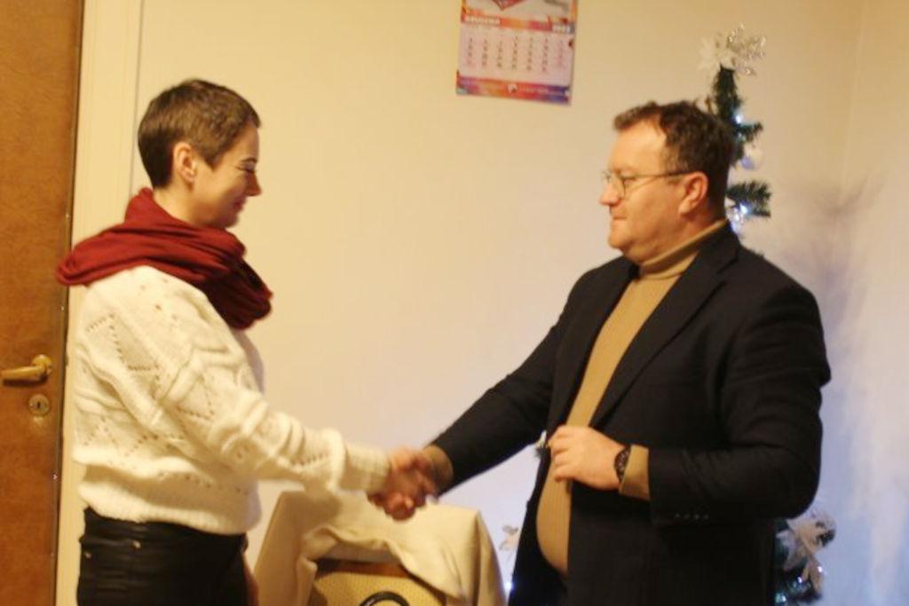 Ecce Homo z nowym samochodem do przewozu osób niepełnosprawnych