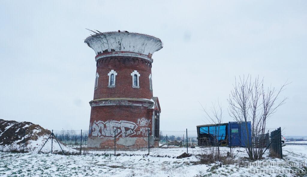 Odbudowa wieży ciśnień w Szczeglinie przesunięta do 28 kwietnia