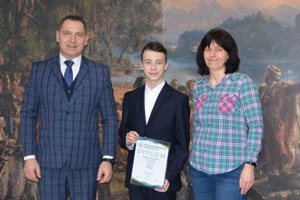 Podwójny sukces Wojtka Antoniewicza z SP w Dąbrowie