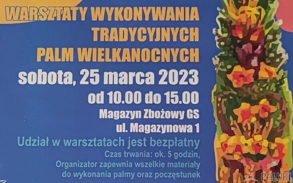 Warsztaty w Magazynie Zbożowym. Będą wykonywać kujawskie palmy wielkanocne
