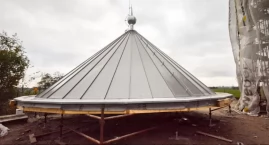 Zakończenie modernizacji wieży ciśnień w Szczeglinie planują na połowę grudnia