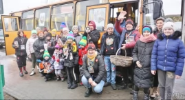 Latający wolontariusz w Padniewku, Palędziu Dolnym, Niestronnie, Wieńcu i w Chabsku (wideo + zdjęcia)