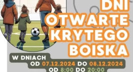 Mogilno: dni otwarte boiska o sztucznej nawierzchni krytego balonem