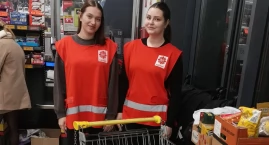 Uczniowie Zespołu Szkół w Mogilnie  dołączyli do akcji Caritas Polska