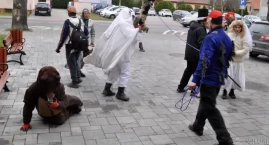 Zapustne Kozy z Cienciska i Bożejewic odwiedzą mieszkańców