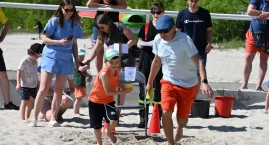 1 maja - Aktywna plaża w Przyjezierzu