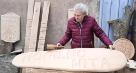 Nowy witacz od strony Wiecanowa. Piastowscy wojowie witają w Mogilnie (film + zdjęcia)