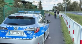 Zderzenie 15-latka na hulajnodze elektrycznej z 13-letnim rowerzystą