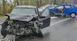Nie ustąpił pierwszeństwa przy wyjeździe ze stacji benzynowej