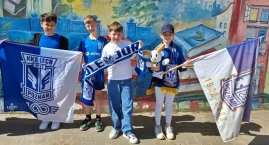 Lech Poznań Fun Days 4 - Trzemesznianie świętowali ubrani w niebiesko-białe barwy (zdjęcia)
