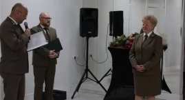 Halina Żuk - Główna Księgowa Lasów Państwowych Nadleśnictwa Gołąbki przeszła na emeryturę (zdjęcia)