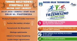 Turniej koszykówki Streetball 3x3 w Trzemesznie już 4 lipca