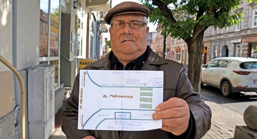 Trzeba przebiegać przez drogę
