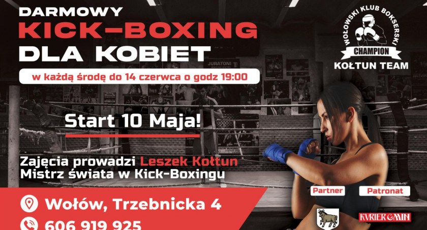 Ruszają zajęcia kick-boxingu dla kobiet