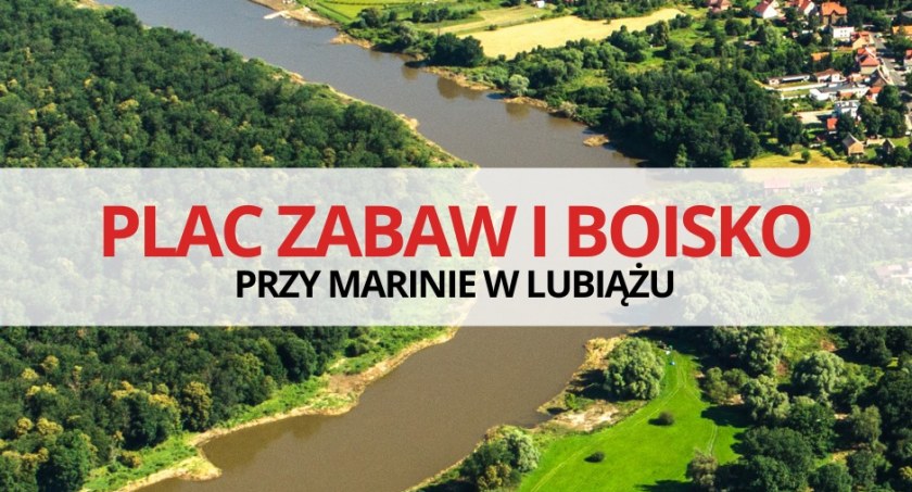 Przy marinie powstanie boisko do siatkówki i plac zabaw