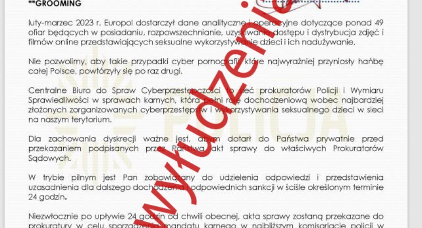 Uwaga na fałszywe maile!
