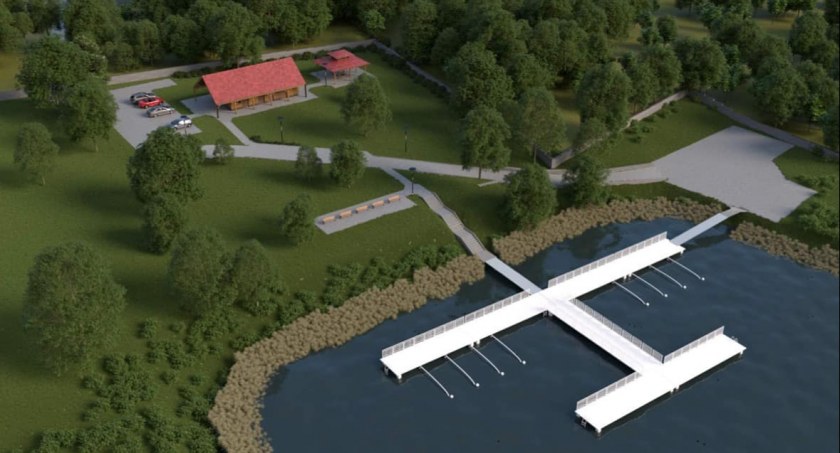 Tak będzie wyglądać marina w Lubiążu [WIZUALIZACJE]