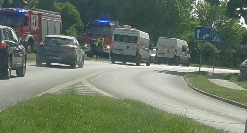 Wypadek przy Zamku Piastowskim w Wołowie