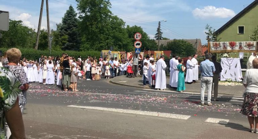 Obchody Bożego Ciała w powiecie wołowskim