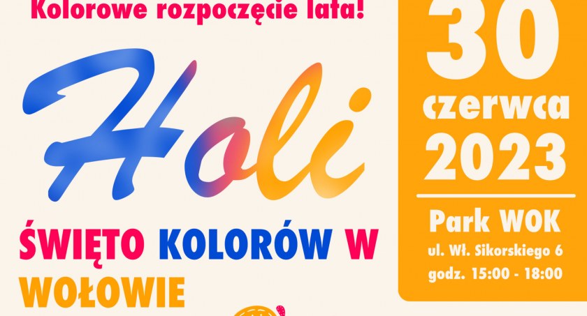 Festiwal kolorów ponownie zawita do Wołowa