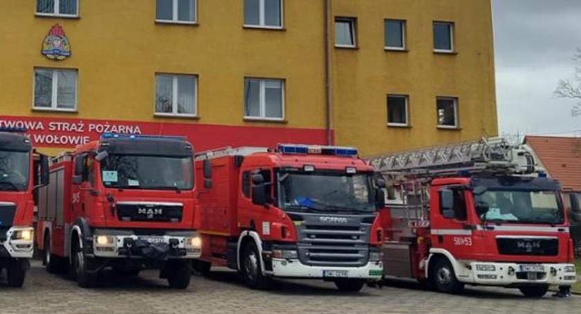 Bohaterska postawa wołowskiego strażaka