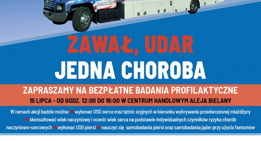 Wicemarszałek Marcin Krzyżanowski zaprasza na akcję profilaktyczną!