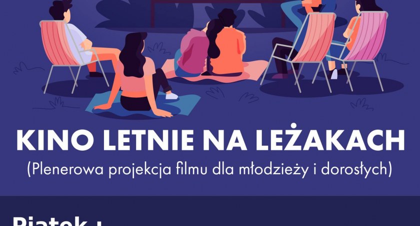 Kino pod chmurką!  Zapraszamy do Lubiąża