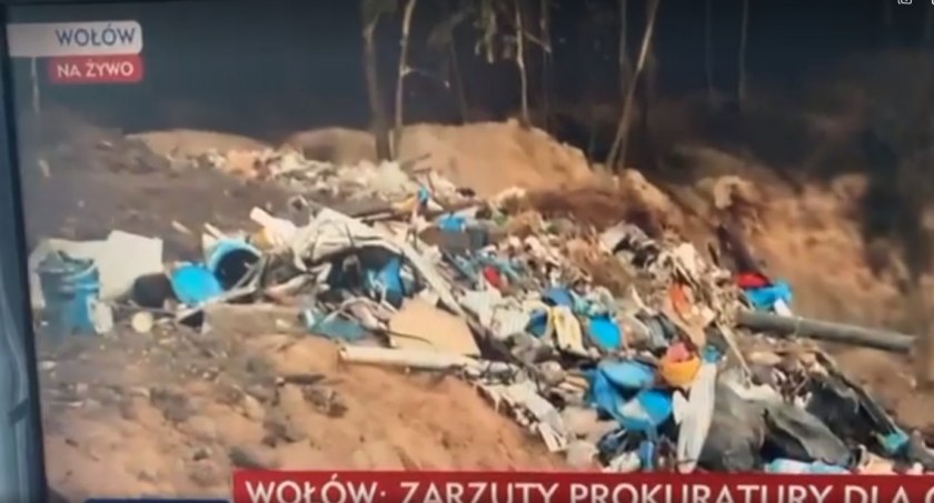 Ogólnopolskie media o odpadach porzuconych w Wołowie. W czwartek prokuratura postawiła zarzuty 8 osobom!