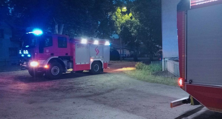 Nieszczelna butla z gazem. Ewakuacja mieszkańców!