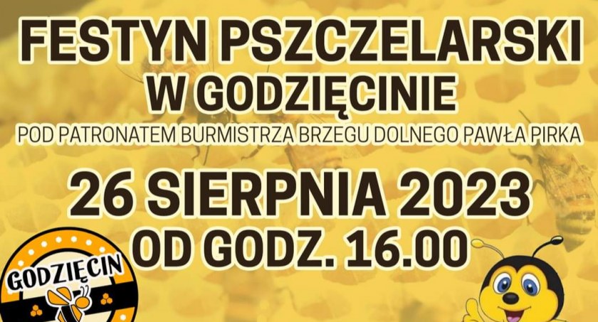 Godzięcin zaprasza na Festyn Pszczelarski pod patronatem Burmistrza