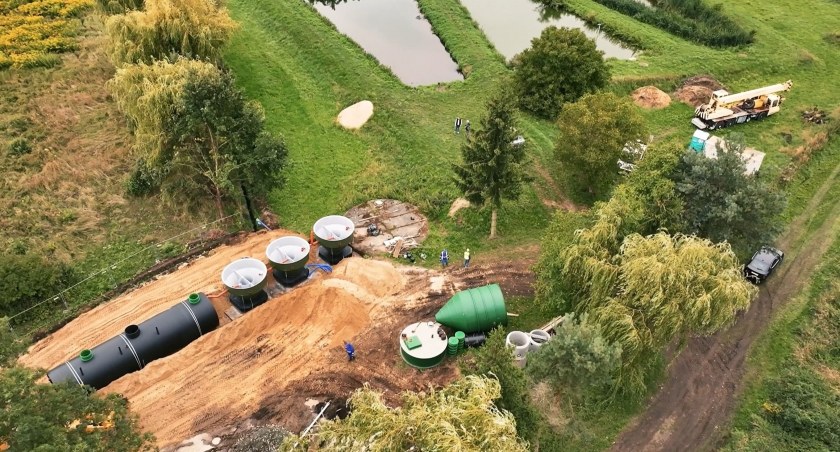 Powstaje nowa oczyszczalnia ścieków w gminie Wołów [WIDEO]