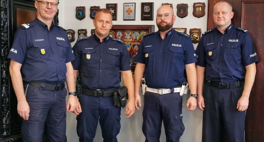 Wołowscy policjanci nagrodzeni przez komendanta wojewódzkiego