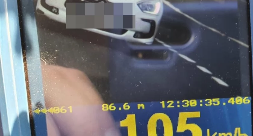 Kierowca stracił prawo jazdy i dostał ogromny mandat