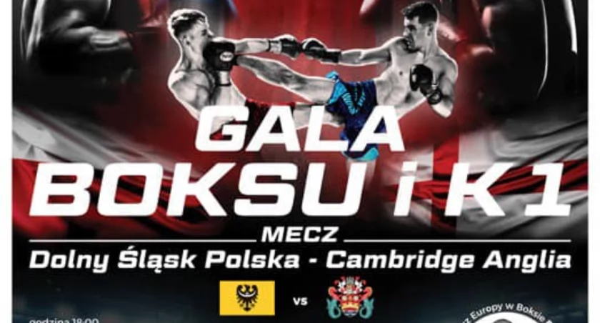Pod naszym patronatem. Mecz Bokserski Polska Dolny Śląsk kontra Anglia Cambridge