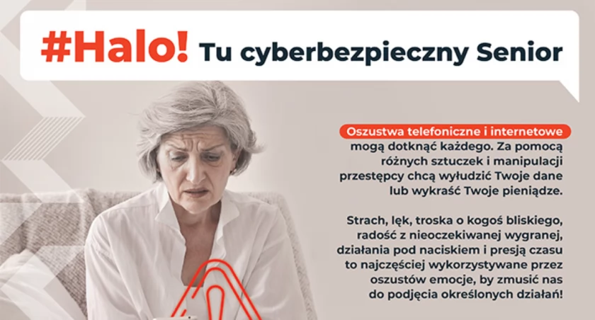 Ta akcja ma chronić seniorów przed cyberprzestępcami