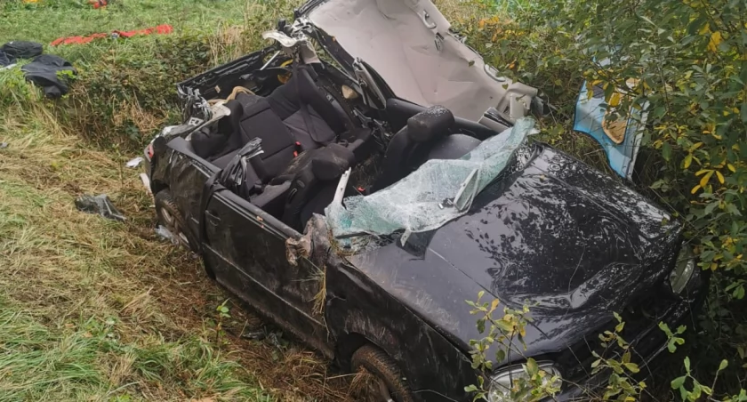 Wypadek w Krzydlinie Małej. Wołowska straż pożarna wydała oficjalny komunikat