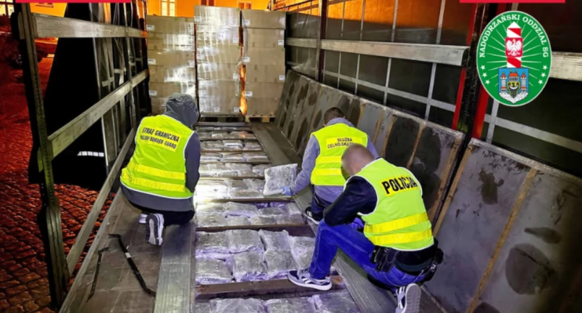 KAS, SG i Policja przechwyciły 183 kg marihuany o wartości ponad 8 mln zł